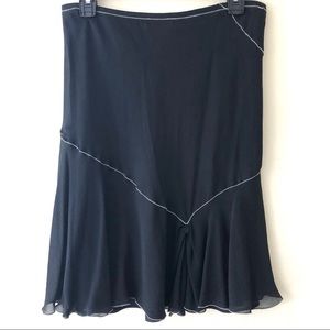 Max Studio Flounce Skirt